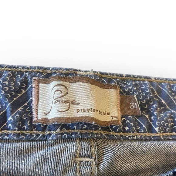 PAIGE Laurel Canyon Boot-cut Flare Jeans, Size 31, $239 Retail - Picture 10 of 11